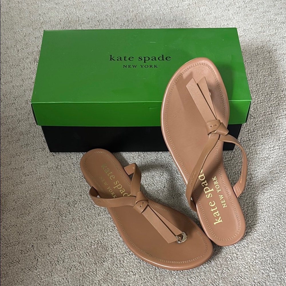 Kate Spade Tan Sandals-Size 7.5
